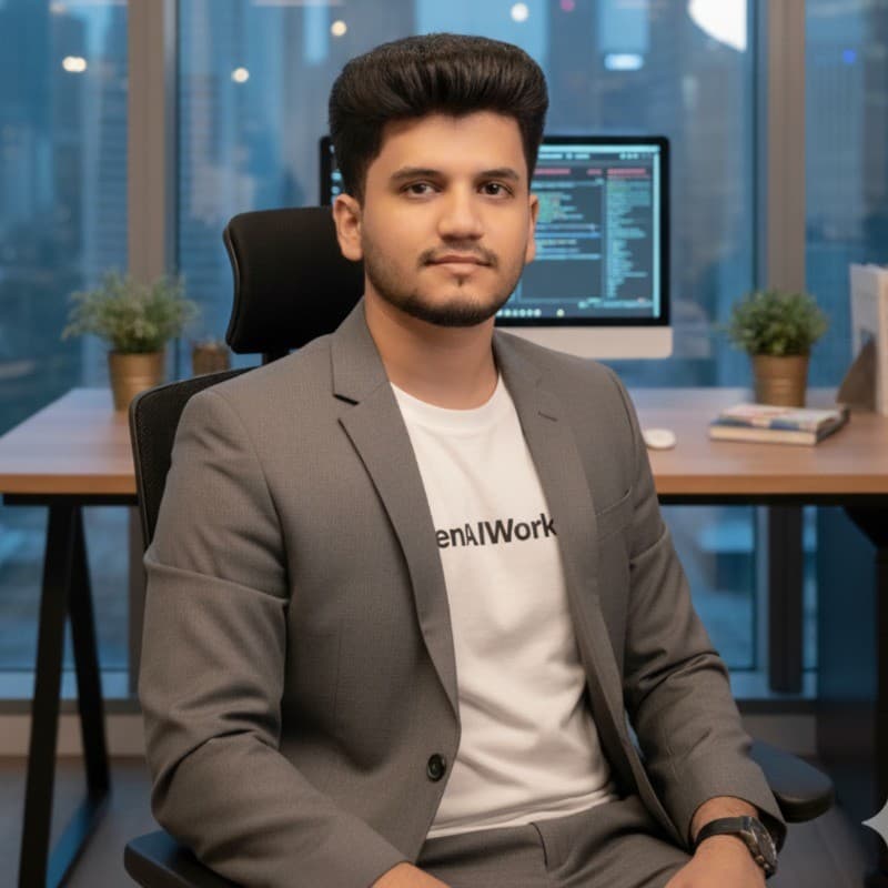 Anas Shaikh, founder of GenAIWorks